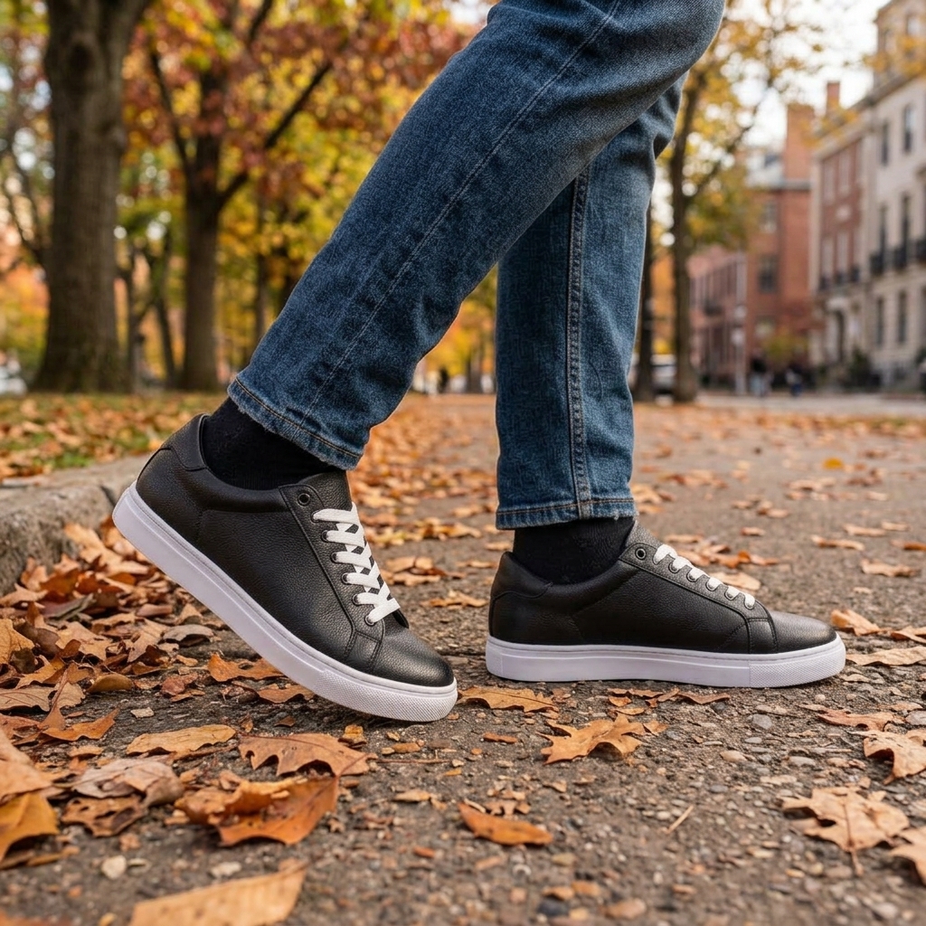 کفش روزمره مردانه مدل Artan-مشکی زیره سفید